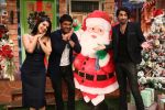 Sunny Leone and her husband Daniel Weber on the sets of The Kapil Sharma Show on 24th Dec 2016
